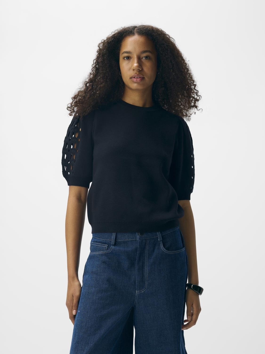 OBJYUKI Pullover - Black - VERO MODA & VILA Bergvik